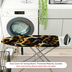 1-Piece Luxury Animal Print Artistic Design  Ironing Board Cover, Universal Size, Without Board