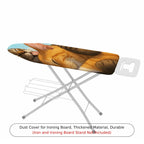 1-Piece Cute Cat Sleeping Peaceful  Ironing Board Cover, Universal Size, Without Board