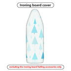1-Piece Christmas Tree Geometric White  Ironing Board Cover, Universal Size, Without Board