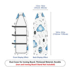 1-Piece Cloud Star Planet  Ironing Board Cover, Universal Size, Without Board
