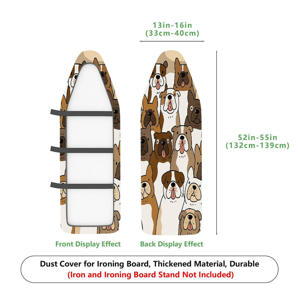 1-Piece Dog Pattern  Animal  Ironing Board Cover, Universal Size, Without Board