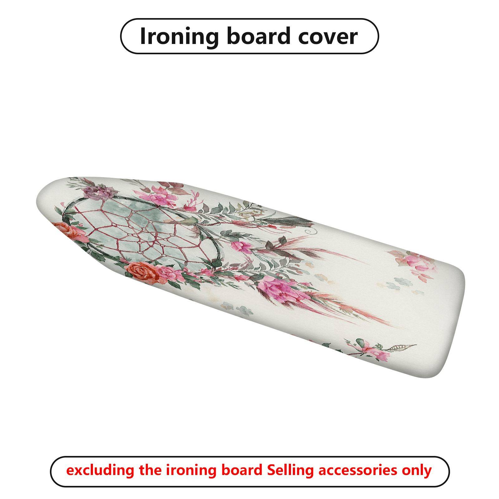1-Piece Floral Dreamcatcher Bohemian  Ironing Board Cover, Universal Size, Without Board