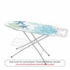 1-Piece Sea Shell Starfish Coral  Ironing Board Cover, Universal Size, Without Board