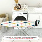 1-Piece Geometric Pattern Colorful Star Artistic  Ironing Board Cover, Universal Size, Without Board