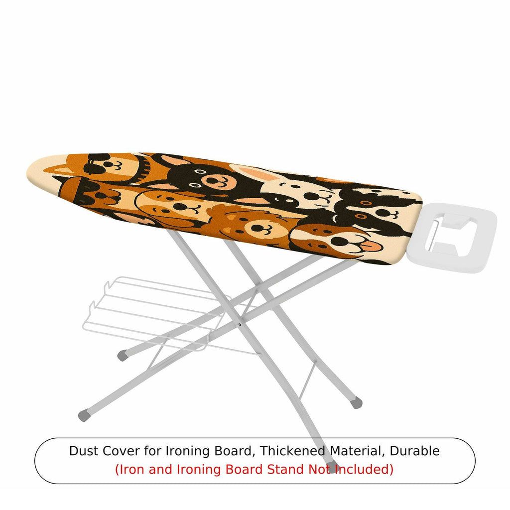 1-Piece Animal Print Dog  Ironing Board Cover, Universal Size, Without Board