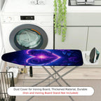 1-Piece Galaxy Roses Stars  Ironing Board Cover, Universal Size, Without Board
