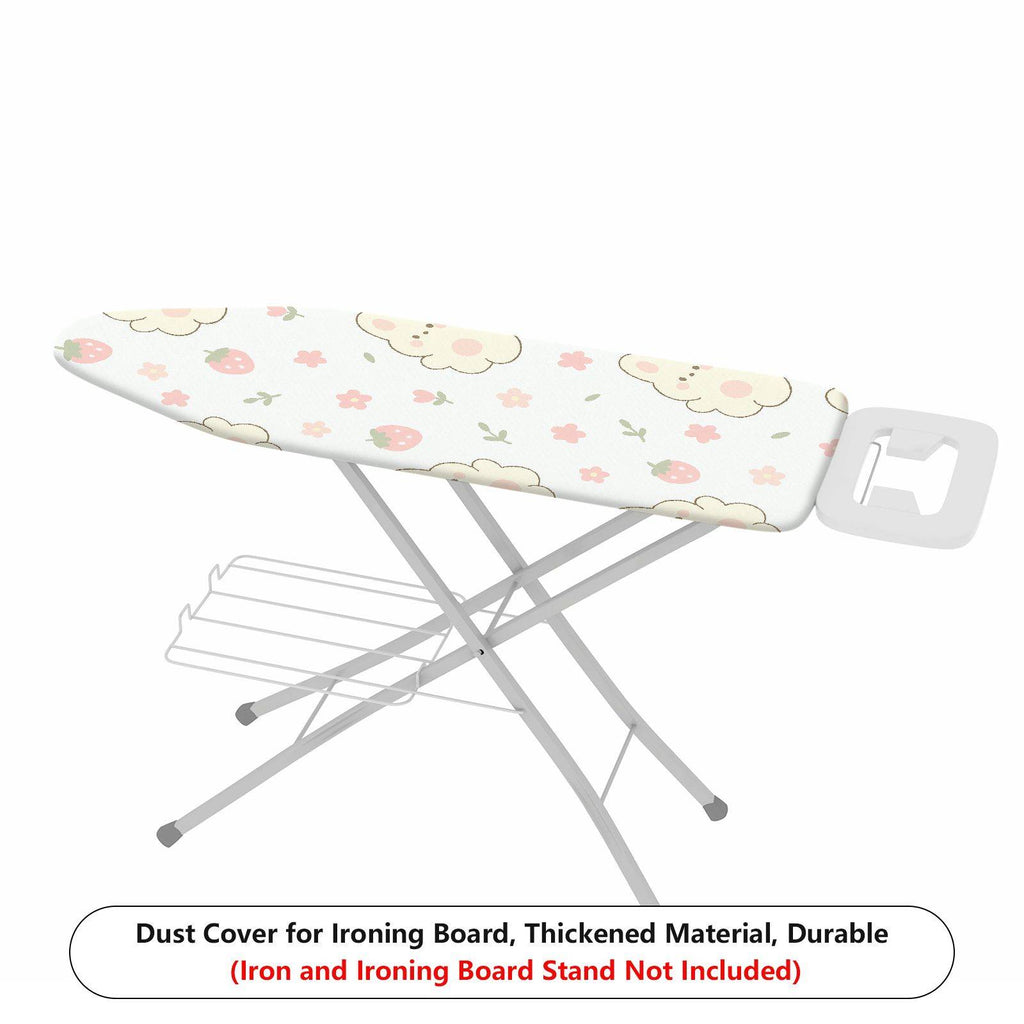 1-Piece Floral Strawberry  Ironing Board Cover, Universal Size, Without Board