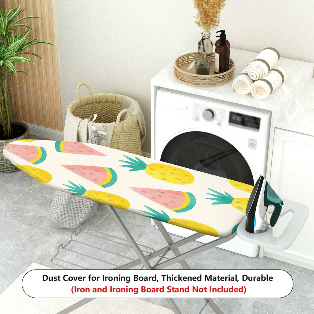 1-Piece Watermelon Pineapple Tropical  Ironing Board Cover, Universal Size, Without Board