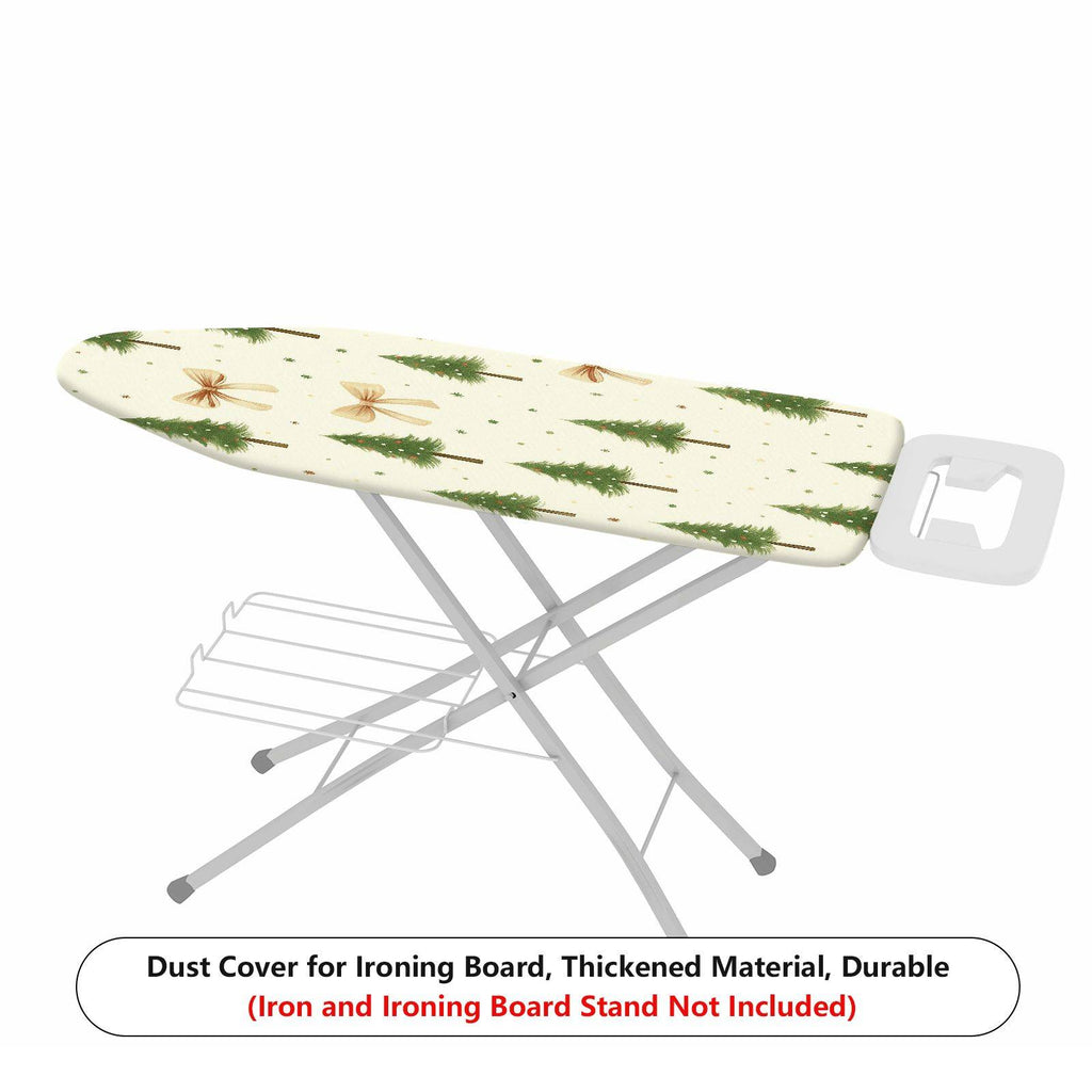 1-Piece Christmas Tree Bow Stars  Ironing Board Cover, Universal Size, Without Board