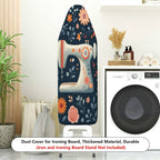 1-Piece Sewing floral retro  Ironing Board Cover, Universal Size, Without Board