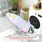 1-Piece Starry Sky Moon Cloud  Ironing Board Cover, Universal Size, Without Board