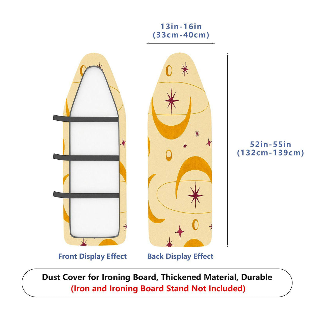 1-Piece Moon Star Planet  Ironing Board Cover, Universal Size, Without Board
