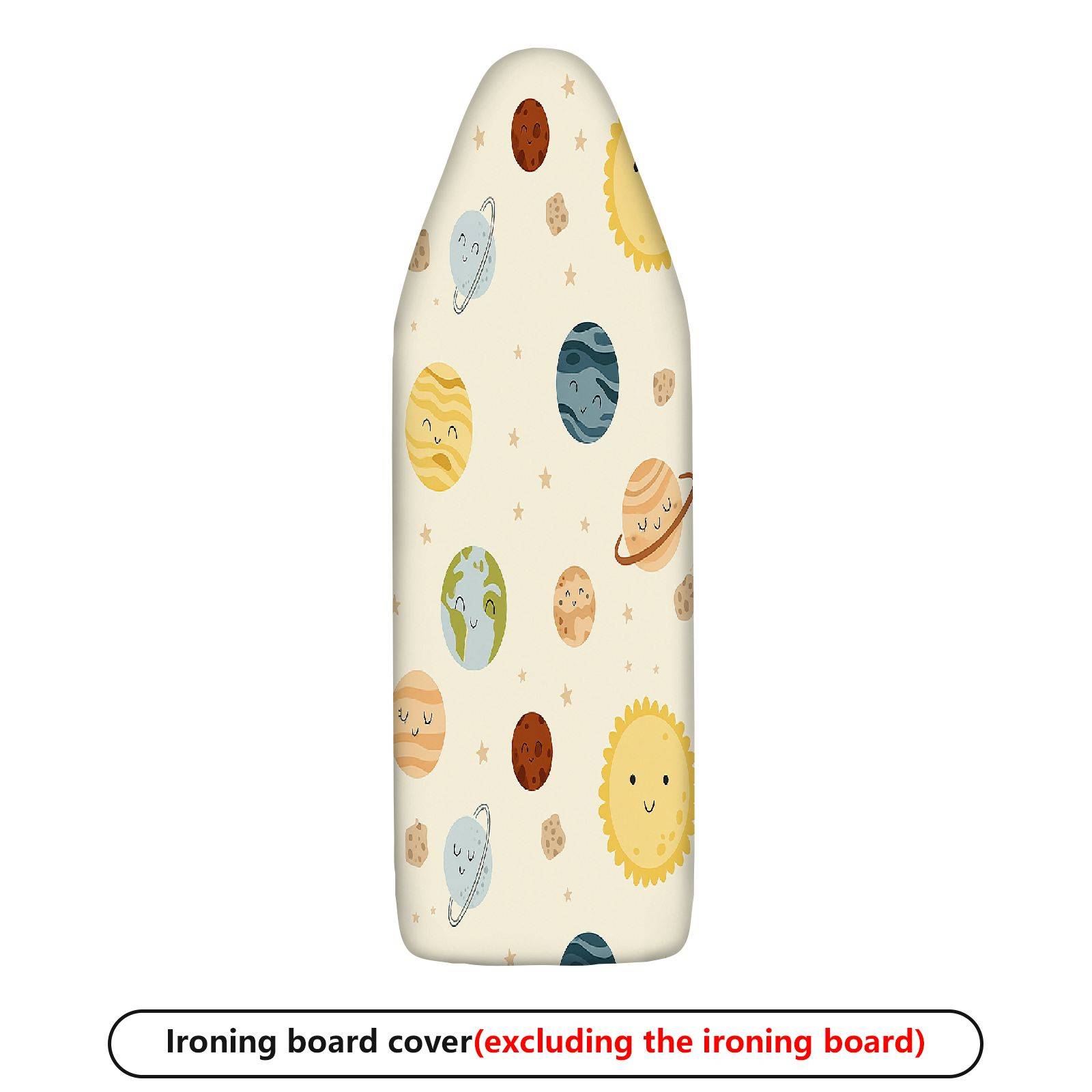 1-Piece Planet Star Space  Ironing Board Cover, Universal Size, Without Board