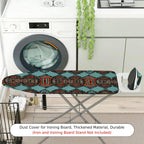 1-Piece Geometric Retro Tribal  Ironing Board Cover, Universal Size, Without Board