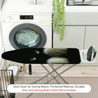 1-Piece Cat Paw Pattern Animal Black  Ironing Board Cover, Universal Size, Without Board