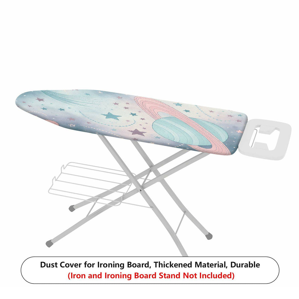 1-Piece Starry Galaxy Planet  Ironing Board Cover, Universal Size, Without Board