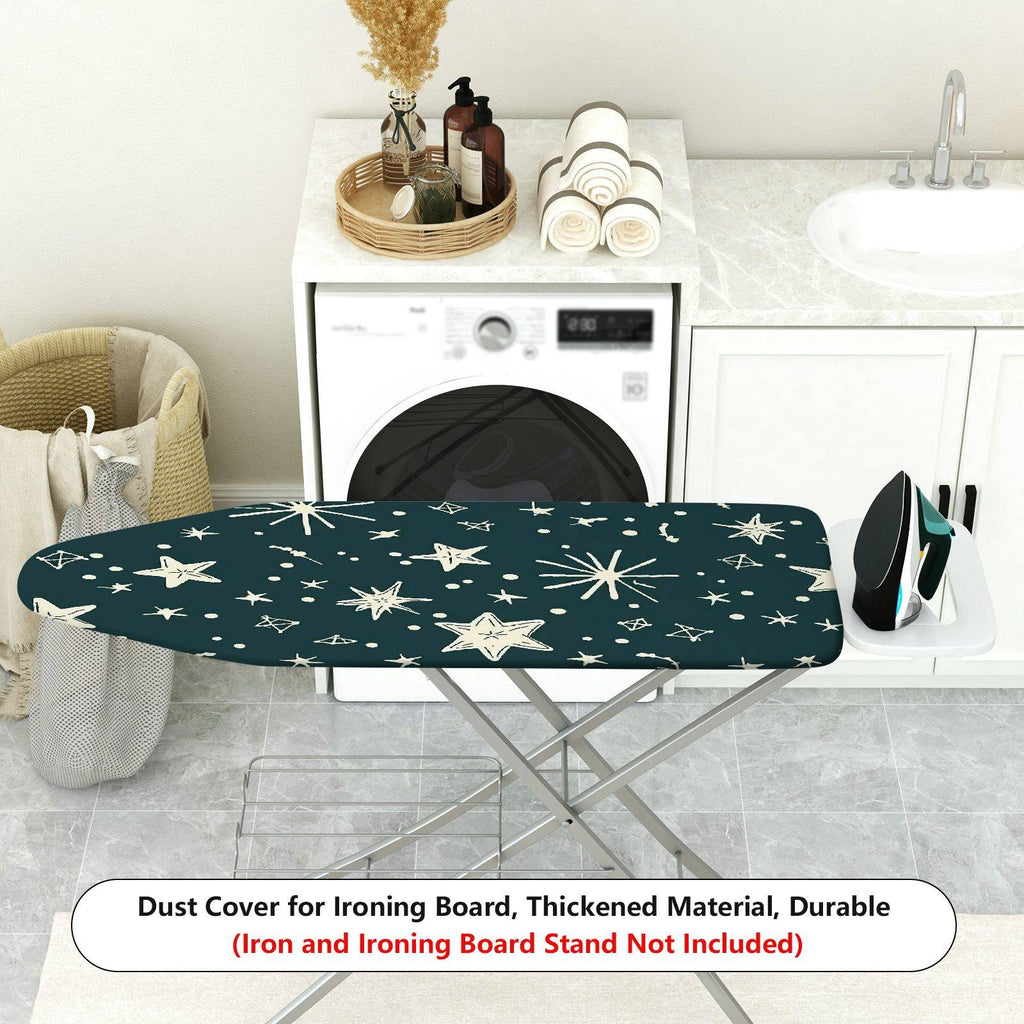 1-Piece Starry Sky Patterned Decorative Stylish  Ironing Board Cover, Universal Size, Without Board