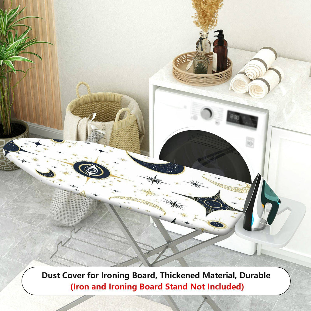 1-Piece Moon Star Eye Pattern Galaxy  Ironing Board Cover, Universal Size, Without Board