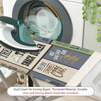 1-Piece Dog Dad Snack Dealer Text  Ironing Board Cover, Universal Size, Without Board