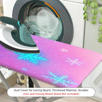 1-Piece Snowflake Star Galaxy  Ironing Board Cover, Universal Size, Without Board