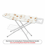 1-Piece Cute Dog Paws Bones  Ironing Board Cover, Universal Size, Without Board