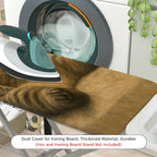 1-Piece Cat Animal Fun Art  Ironing Board Cover, Universal Size, Without Board