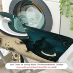 1-Piece Moon Starry Night Abstract  Ironing Board Cover, Universal Size, Without Board