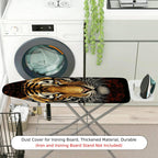 1-Piece Tiger Animal Wildlife  Ironing Board Cover, Universal Size, Without Board