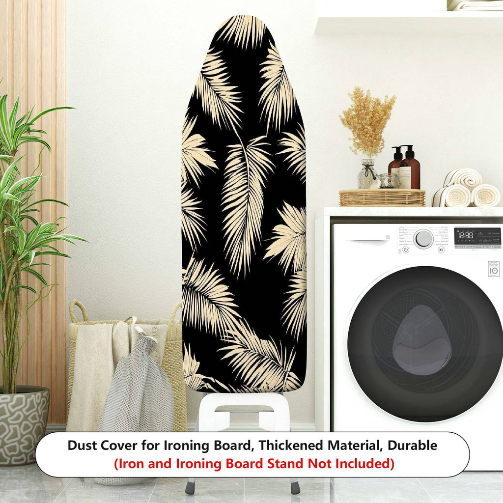 1-Piece Palm Leaf Tropical Exotic  Ironing Board Cover, Universal Size, Without Board