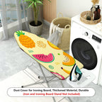 1-Piece Fruit Tropical Colorful  Ironing Board Cover, Universal Size, Without Board