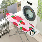 1-Piece Strawberry Pink Red  Ironing Board Cover, Universal Size, Without Board