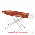 1-Piece Gingerbread Christmas Holiday  Ironing Board Cover, Universal Size, Without Board