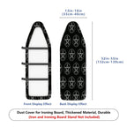 1-Piece Pentagram Black Star Pattern  Ironing Board Cover, Universal Size, Without Board