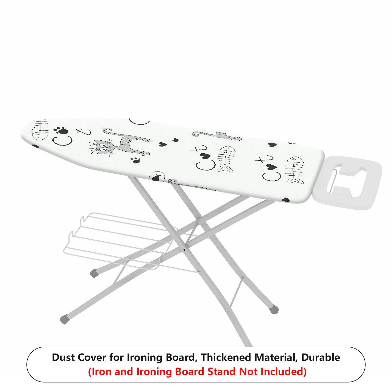 1-Piece Cat Fish Paw  Ironing Board Cover, Universal Size, Without Board