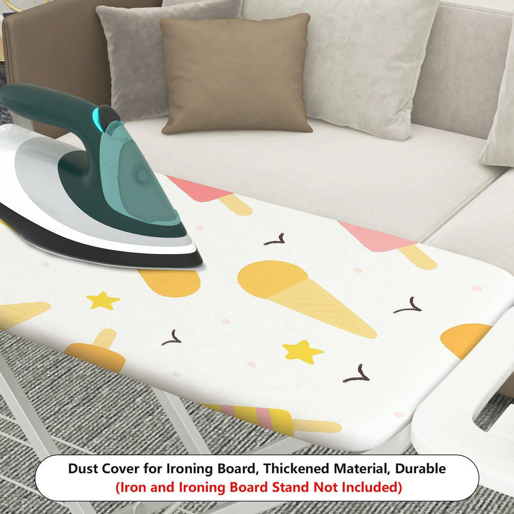 1-Piece Ice Cream Popsicle Star  Ironing Board Cover, Universal Size, Without Board