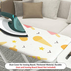 1-Piece Ice Cream Popsicle Star  Ironing Board Cover, Universal Size, Without Board