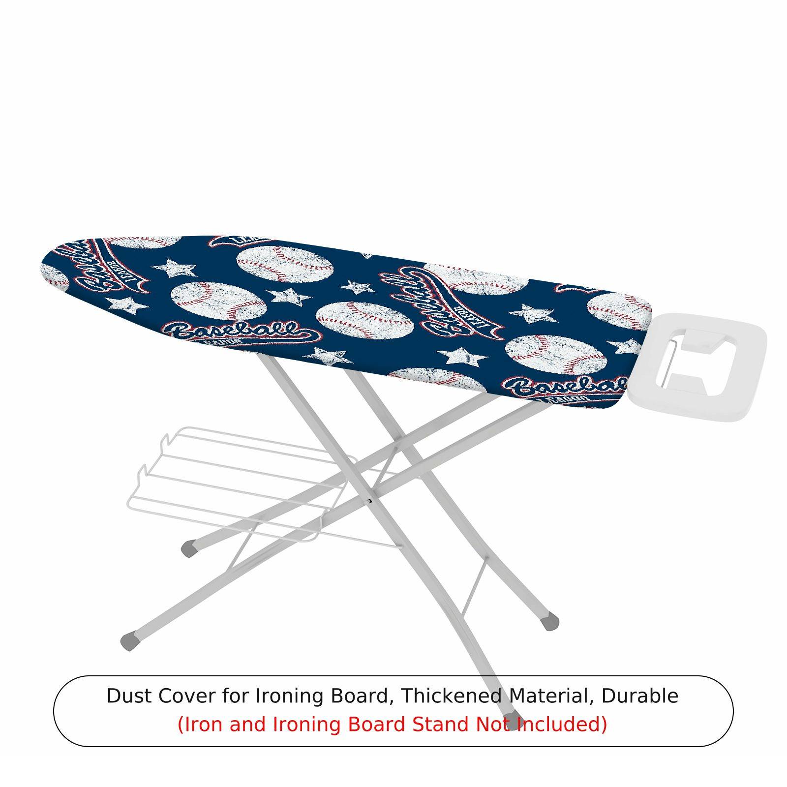 1-Piece Baseball Stars Sports  Ironing Board Cover, Universal Size, Without Board