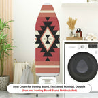 1-Piece Geometric Tribal Pattern Retro Ethnic Style  Ironing Board Cover, Universal Size, Without Board