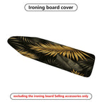 1-Piece Tropical Leaf Exotic Jungle  Ironing Board Cover, Universal Size, Without Board