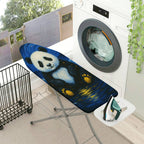 1-Piece Panda Starry Night Fun  Ironing Board Cover, Universal Size, Without Board