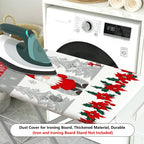 1-Piece Santa Claus Snowflake Christmas Tree  Ironing Board Cover, Universal Size, Without Board