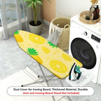 1-Piece Pineapple Yellow Star  Ironing Board Cover, Universal Size, Without Board