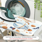 1-Piece Animals Hot Air Balloon Stars  Ironing Board Cover, Universal Size, Without Board