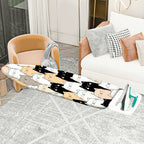 1-Piece Cat Pattern Minimalist Modern  Ironing Board Cover, Universal Size, Without Board