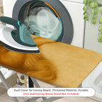 1-Piece Golden Retriever Dog Cozy Sleeping  Ironing Board Cover, Universal Size, Without Board