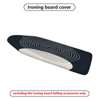 1-Piece Modern Minimalist Black and White  Ironing Board Cover, Universal Size, Without Board