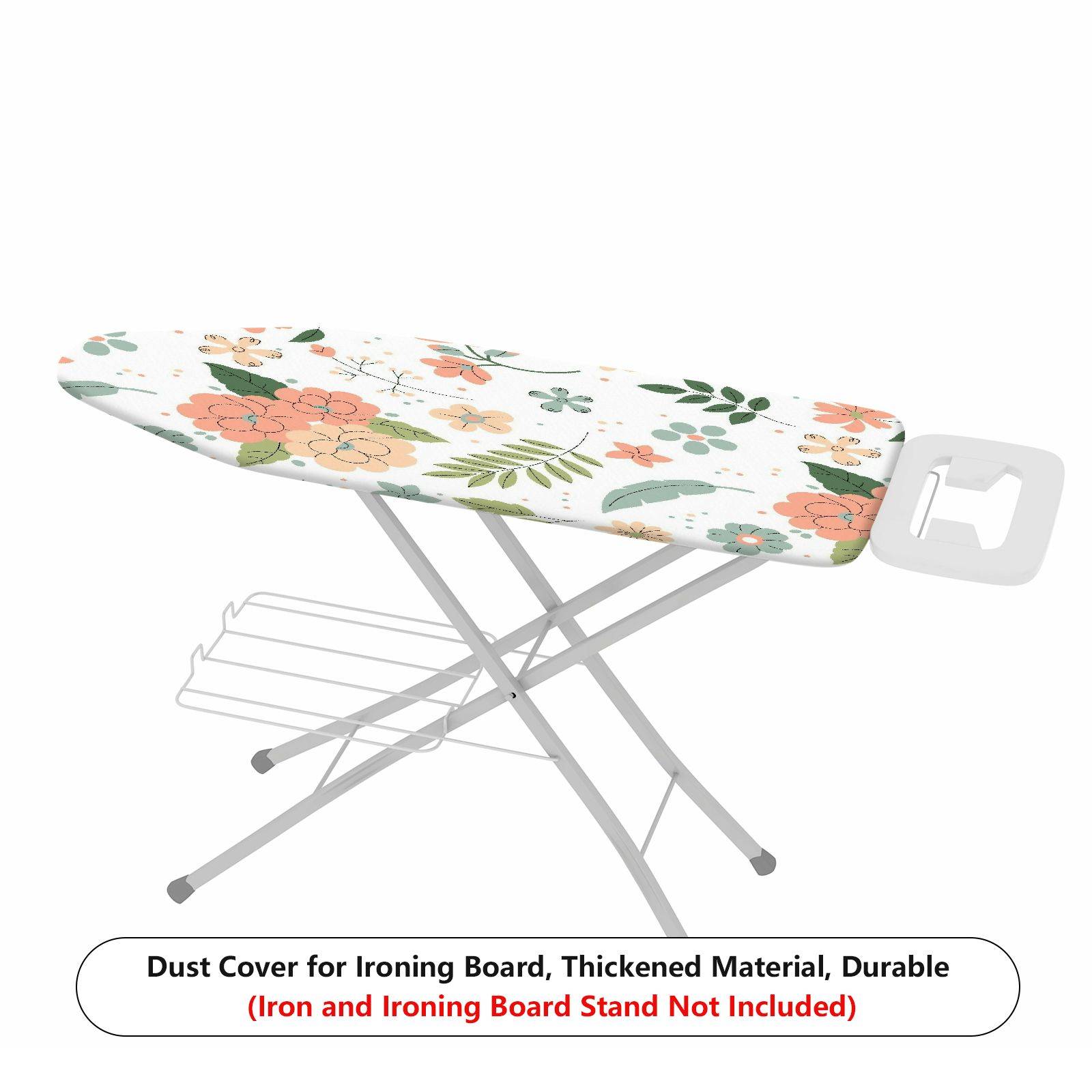 1-Piece Floral Tropical Nature  Ironing Board Cover, Universal Size, Without Board