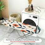 1-Piece Floral Sunflower Retro  Ironing Board Cover, Universal Size, Without Board