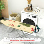 1-Piece Christmas Tree Holly Ribbon  Ironing Board Cover, Universal Size, Without Board