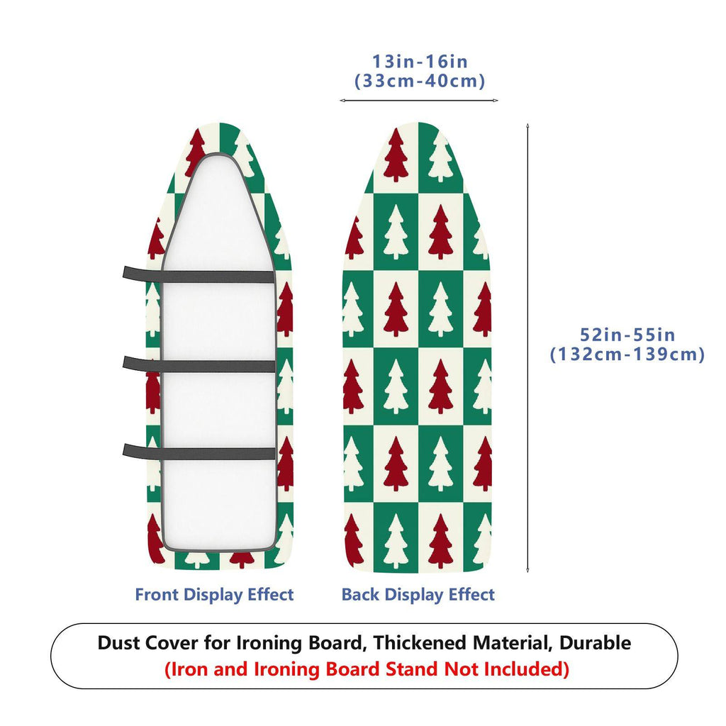1-Piece Christmas Tree Holiday Festive  Ironing Board Cover, Universal Size, Without Board
